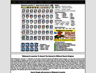 websearchlauncher.com screenshot