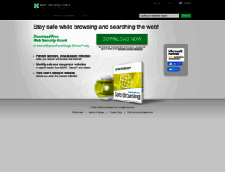 websecurityguard.com screenshot