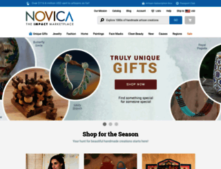 webserver1.novica.com screenshot