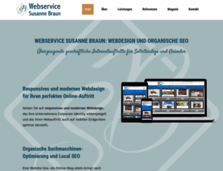 webservice-sbraun.de screenshot