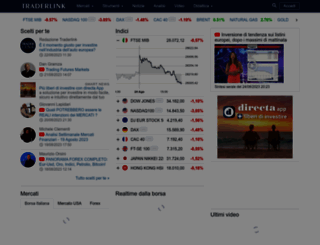 webservice.traderlink.it screenshot