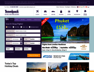 webservices.travelpack.com screenshot