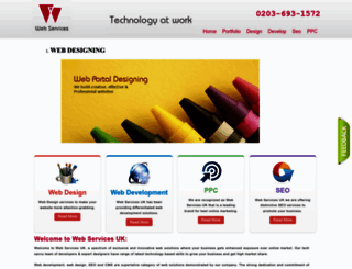 webservicesuk.co.uk screenshot