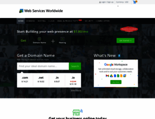 webservicesworldwide.com screenshot