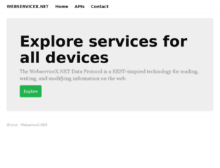 webservicex.com screenshot