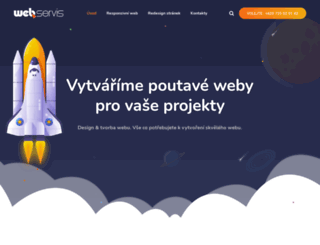 webservis.eu screenshot