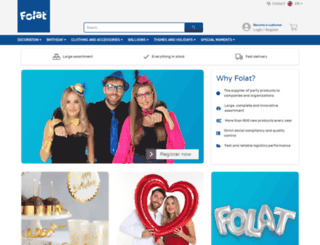 webshop.folat.eu screenshot