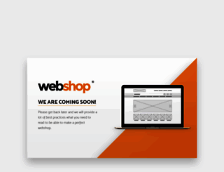 webshop.org screenshot