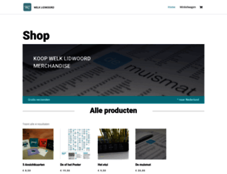 webshop.welklidwoord.nl screenshot