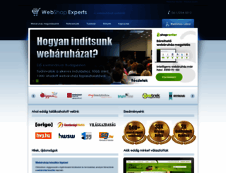 webshopexperts.hu screenshot