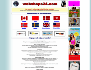webshops24.com screenshot