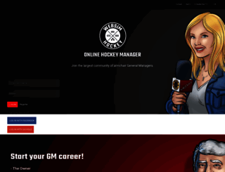 websimhockey.com screenshot