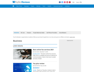 website-builder-review.toptenreviews.com screenshot