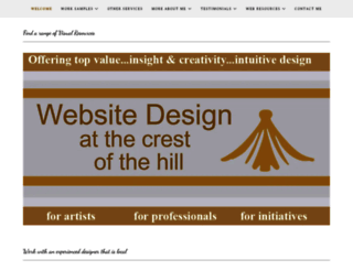 website-design-at-the-crest-of-the-hill.com screenshot