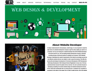 website-developer.co.in screenshot