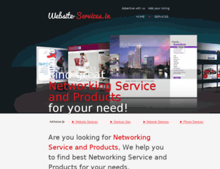 website-services.in screenshot