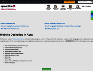 website.agraonline.in screenshot