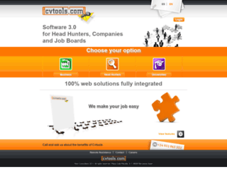 website.cvtools.com screenshot