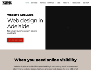 websiteadelaide.com screenshot