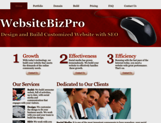 websitebizpro.com screenshot