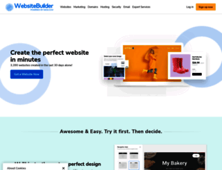 websitebuilder.com screenshot