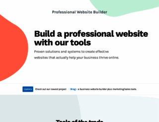 websitebuilderpro.com screenshot