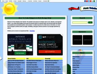 websitecodetutorials.com screenshot
