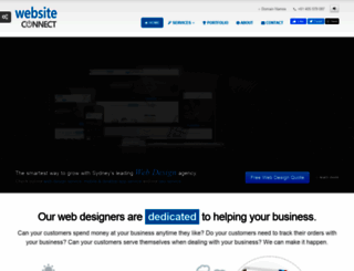 websiteconnect.com.au screenshot