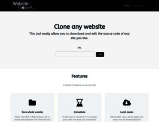 websitecopier.net screenshot