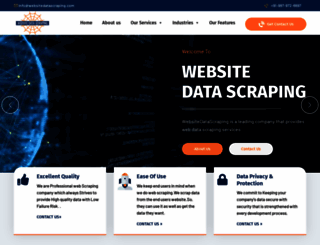 websitedatascraping.com screenshot