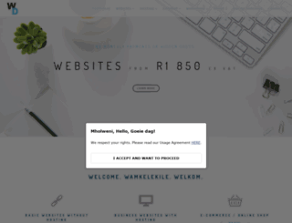 websitedesign.co.za screenshot