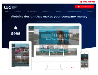 websitedesign.com.au screenshot