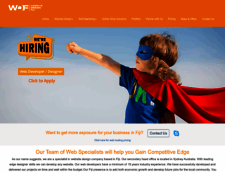 websitedesign.com.fj screenshot