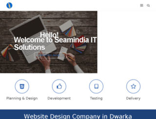 websitedesigndwarka.in screenshot