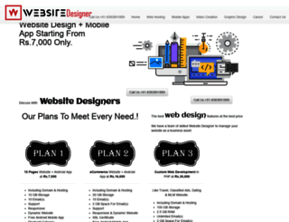websitedesigner.org.in screenshot