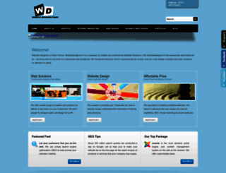 websitedesigners.fr screenshot