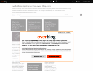 websitedesigningservice.over-blog.com screenshot