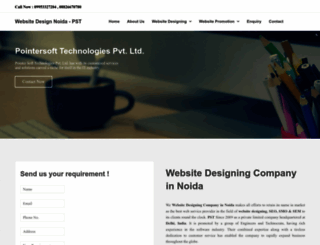 websitedesignnoida.com screenshot