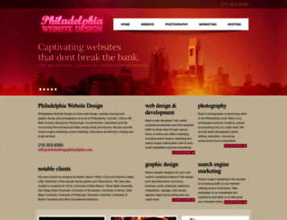 websitedesignphiladelphia.com screenshot