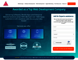 websitedevelopersuk.com screenshot