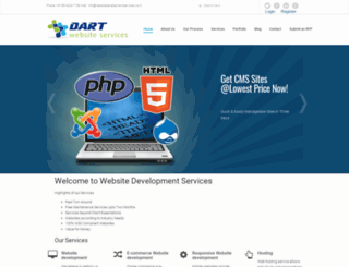 websitedevelopmentservices.co.in screenshot