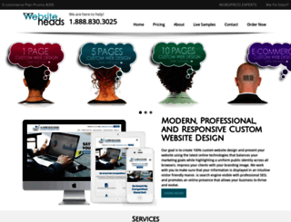 websiteheads.com screenshot