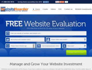 websitehoarder.com screenshot