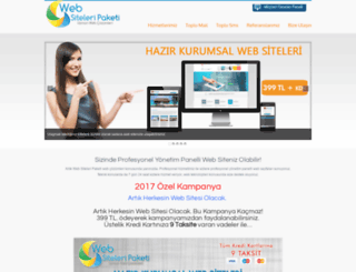 websiteleripaketi.com screenshot
