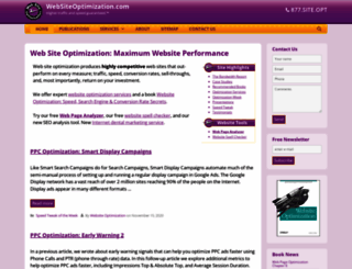 websiteoptimization.com screenshot