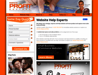 websiteprofitdoctor.com screenshot