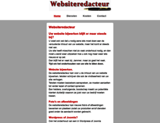 websiteredacteur.nl screenshot
