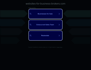 websites-for-business-brokers.com screenshot