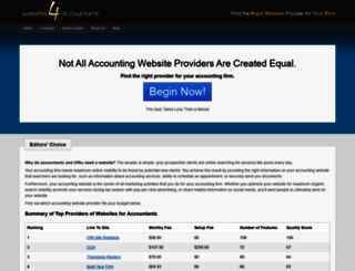 websites4accountants.com screenshot