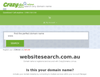 websitesearch.com.au screenshot